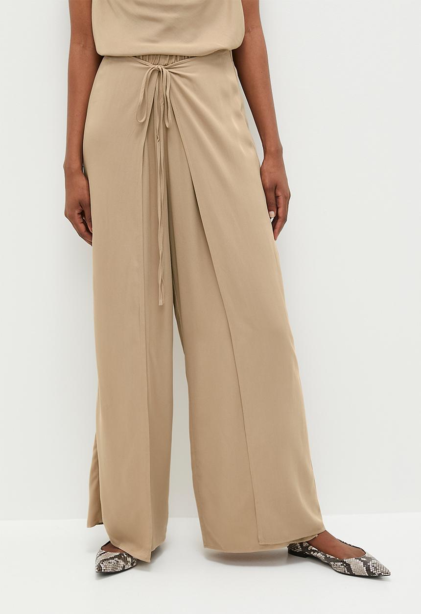 edit - Co-ord pareo wide leg - sand