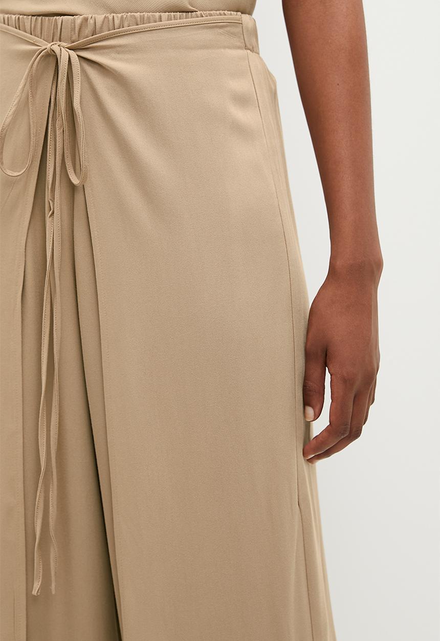 edit - Co-ord pareo wide leg - sand