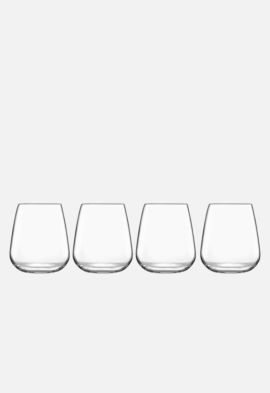Luigi Bormioli - Luigi Bormioli Talismano DOF 450ml 4 pack - clear 