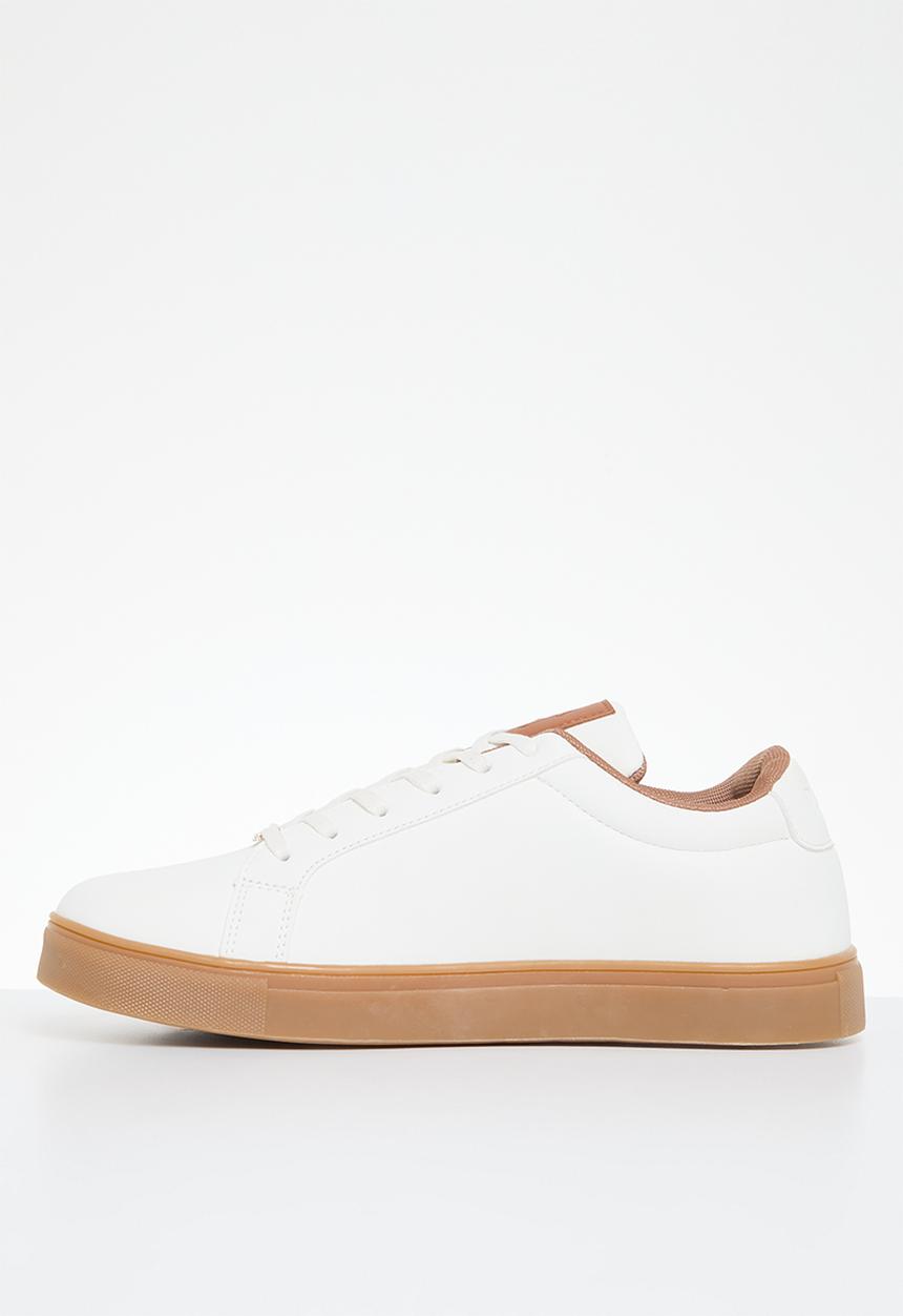 POLO - Gum Pin Punch Sneaker - White