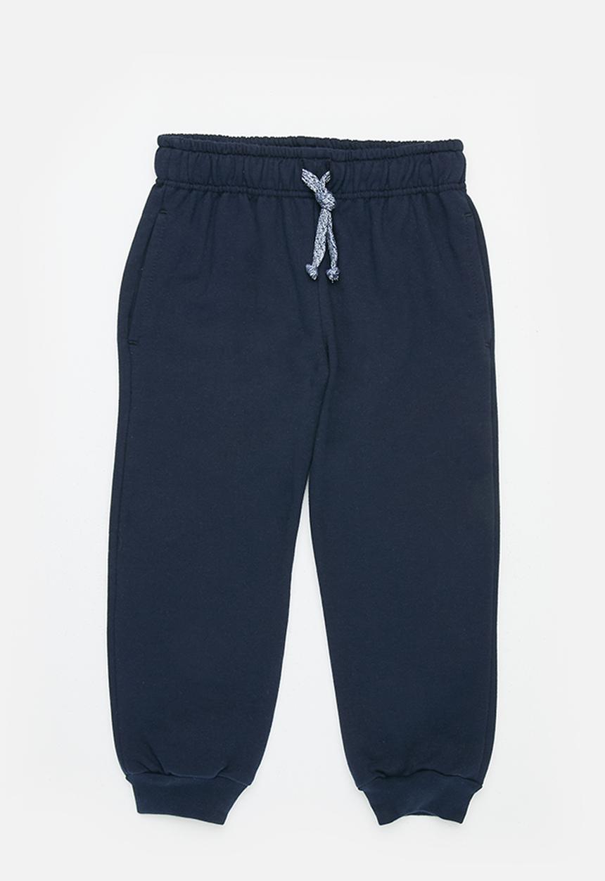 Pop Candy - 2 Pack joggers - navy and sky blue