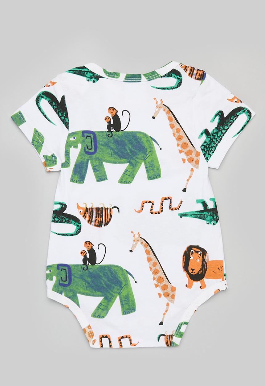 Pop Candy - Printed  romper - multi
