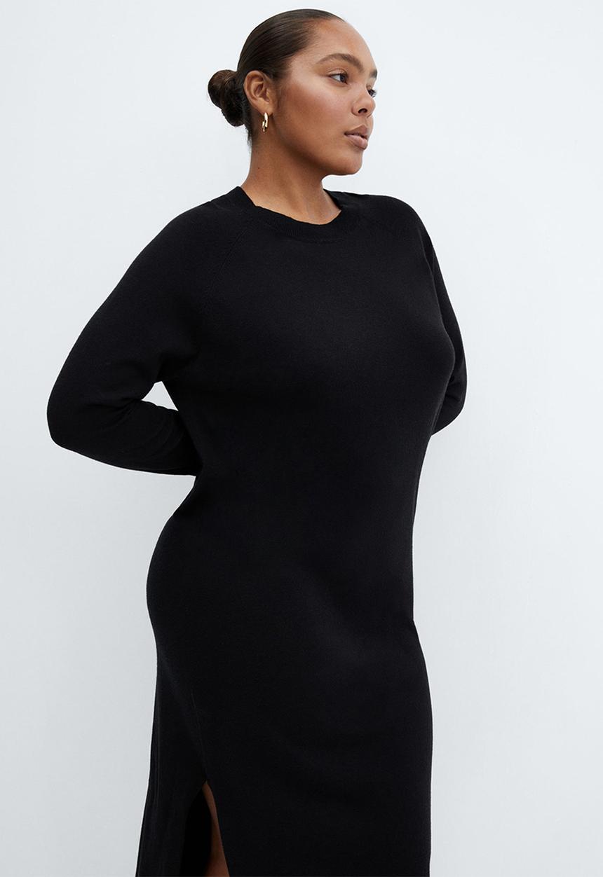 MANGO - Plus Dress Vieira - Black