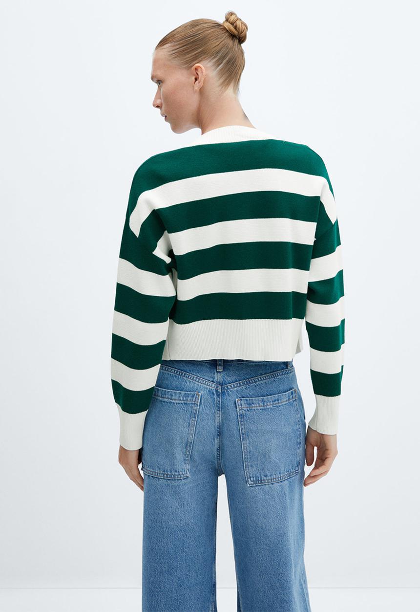 MANGO - Cardigan Atram - Green