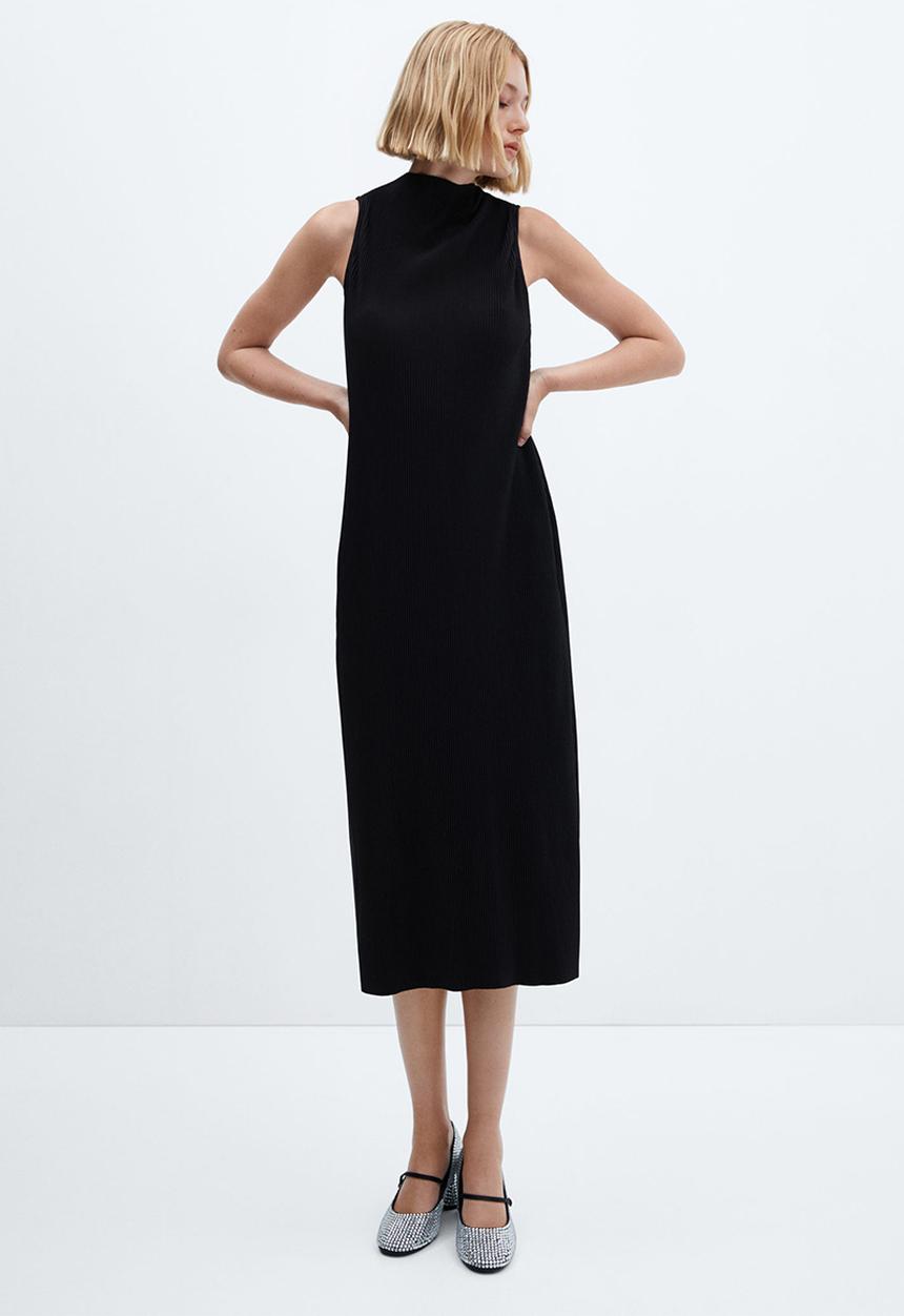 MANGO - Dress Mayka - Black
