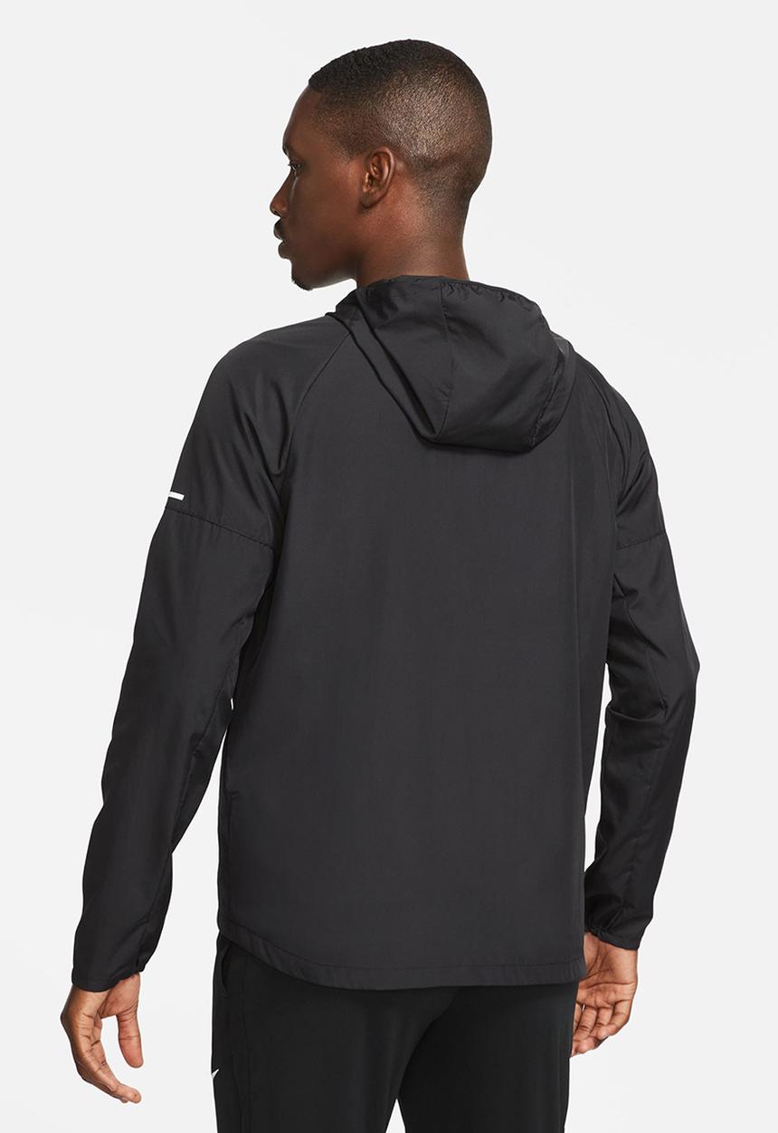 Nike - Miler repel running jacket - black/reflective silver