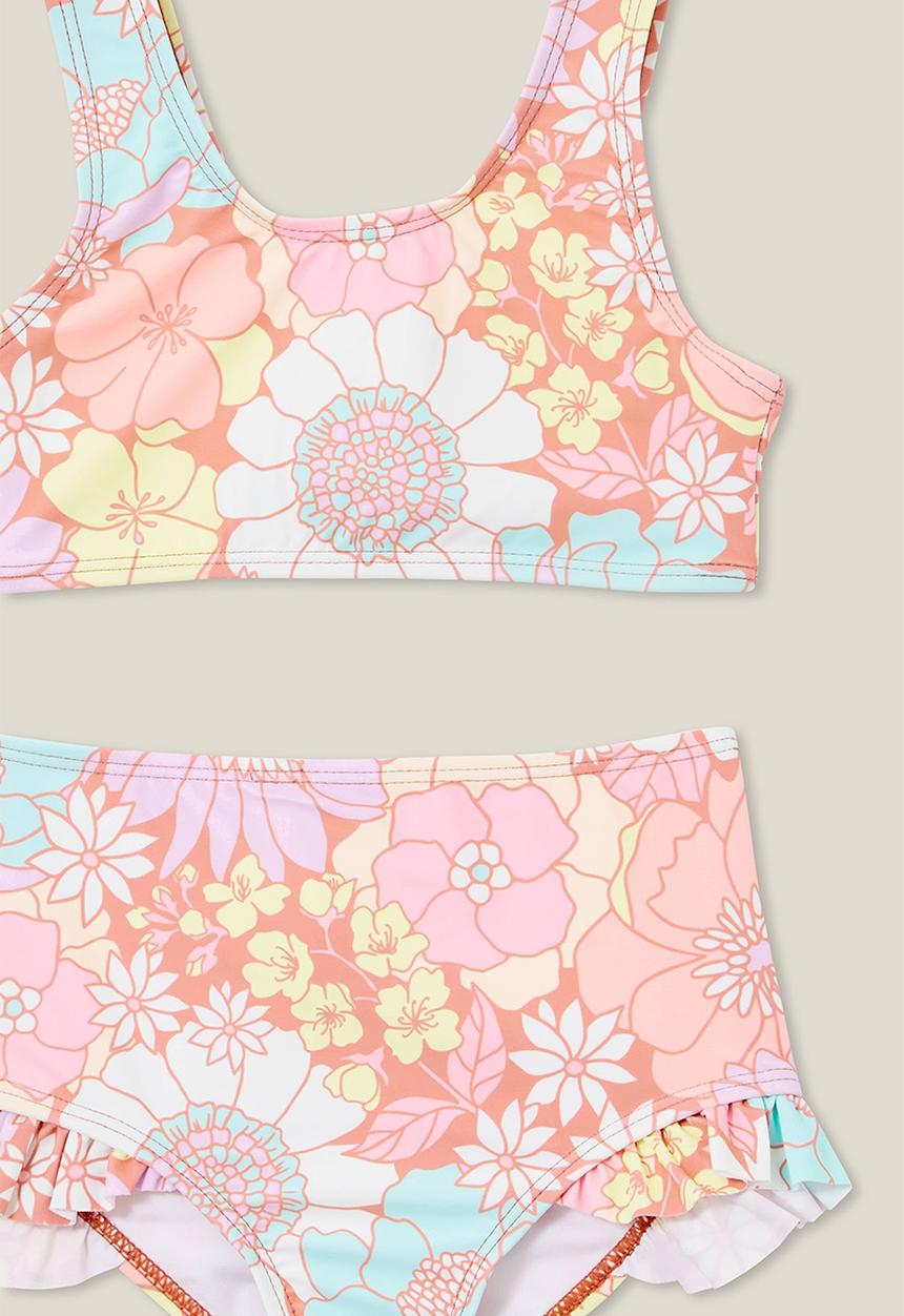 Cotton On - Lara bikini - clay pigeon/lottie floral