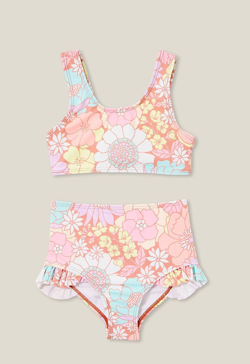 Cotton On - Lara bikini - clay pigeon/lottie floral