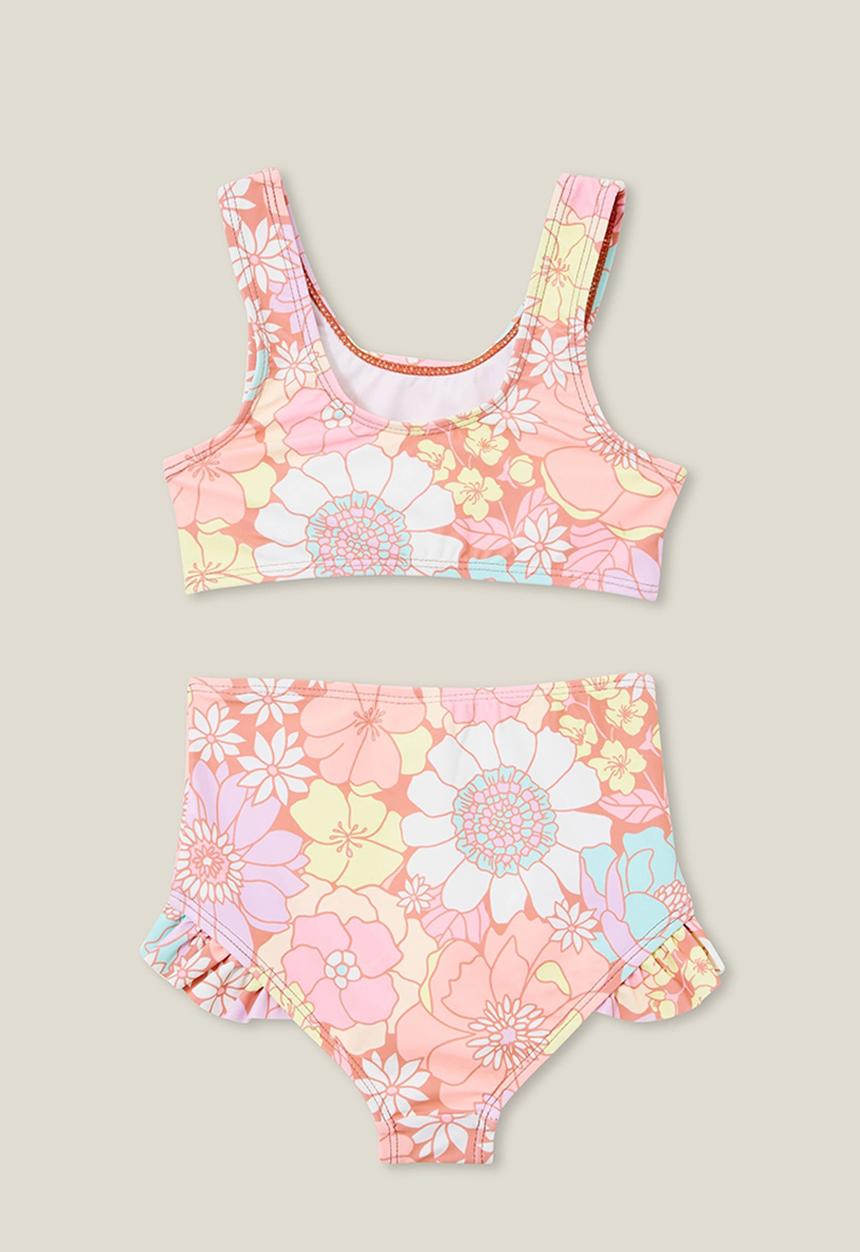 Cotton On - Lara bikini - clay pigeon/lottie floral