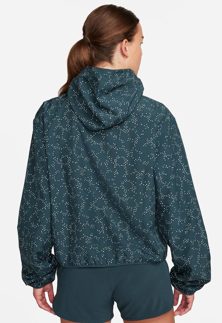 Nike - W nk df jkt ssnl nvty - deep jungle/reflective silver