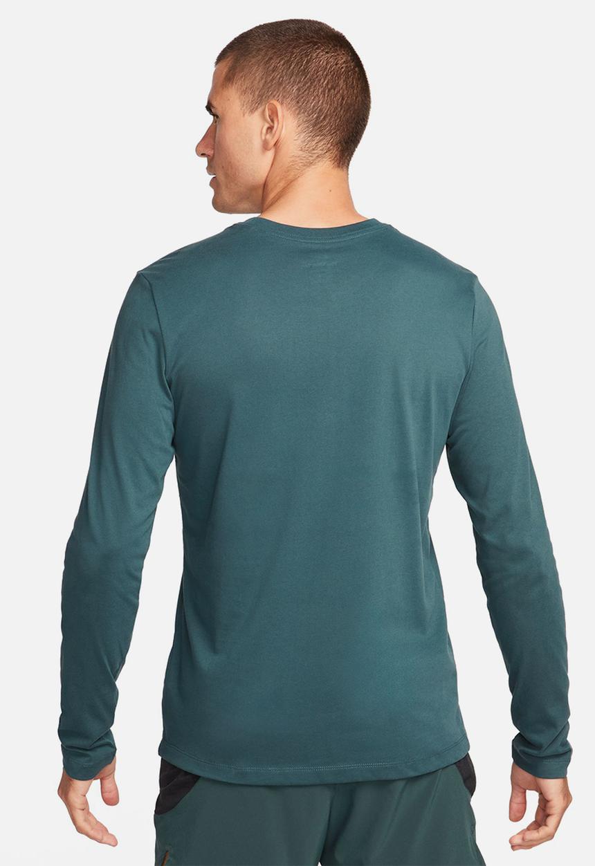 Nike - Nike Dri-FIT trail ls tee - green