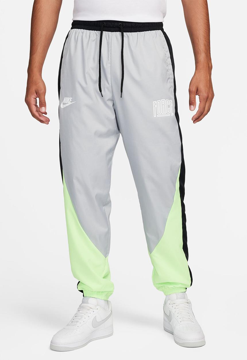 Nike - Starting 5 woven pant - black/lime blast/lt smoke grey/white