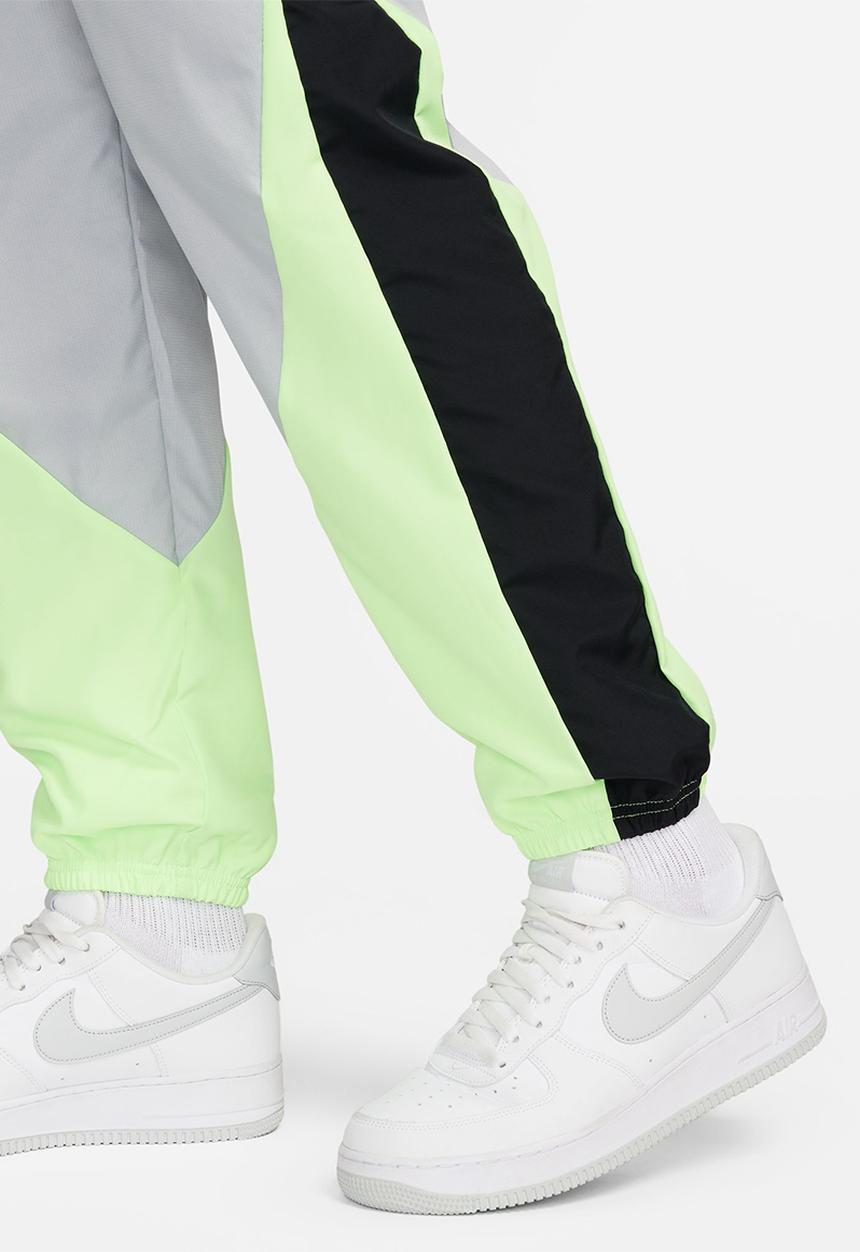 Nike - Starting 5 woven pant - black/lime blast/lt smoke grey/white