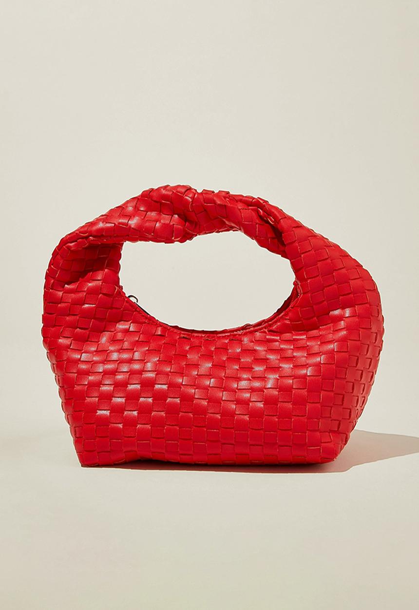 Rubi - Goldie mini handle bag - red