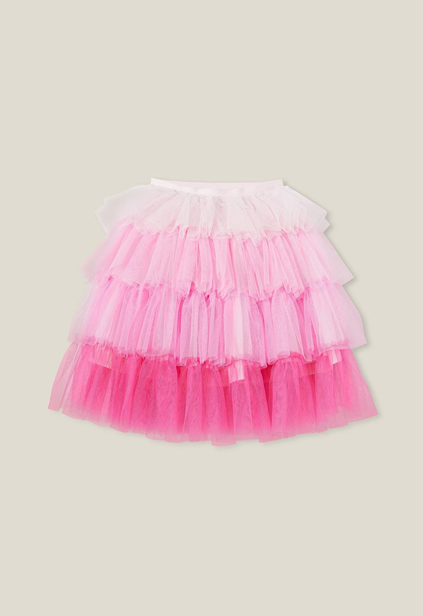 Cotton On - Trixiebelle dress up skirt - pink gradient