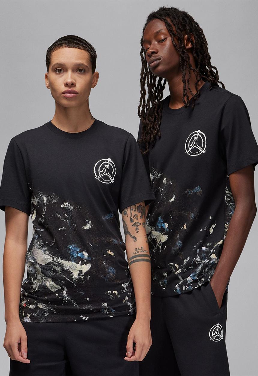 Nike - Jordan flt artst gfx crew tee - black