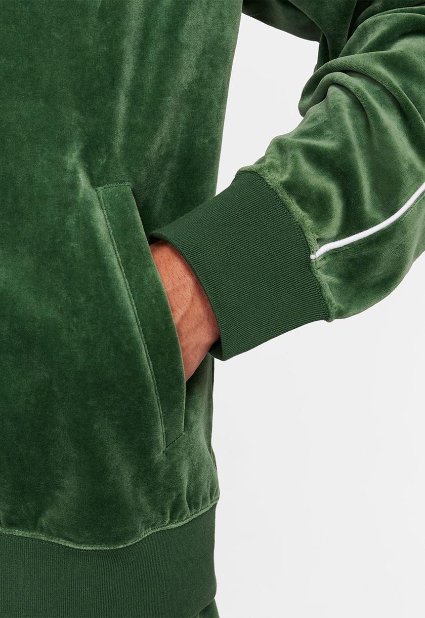 Nike - Club velour jacket - green 