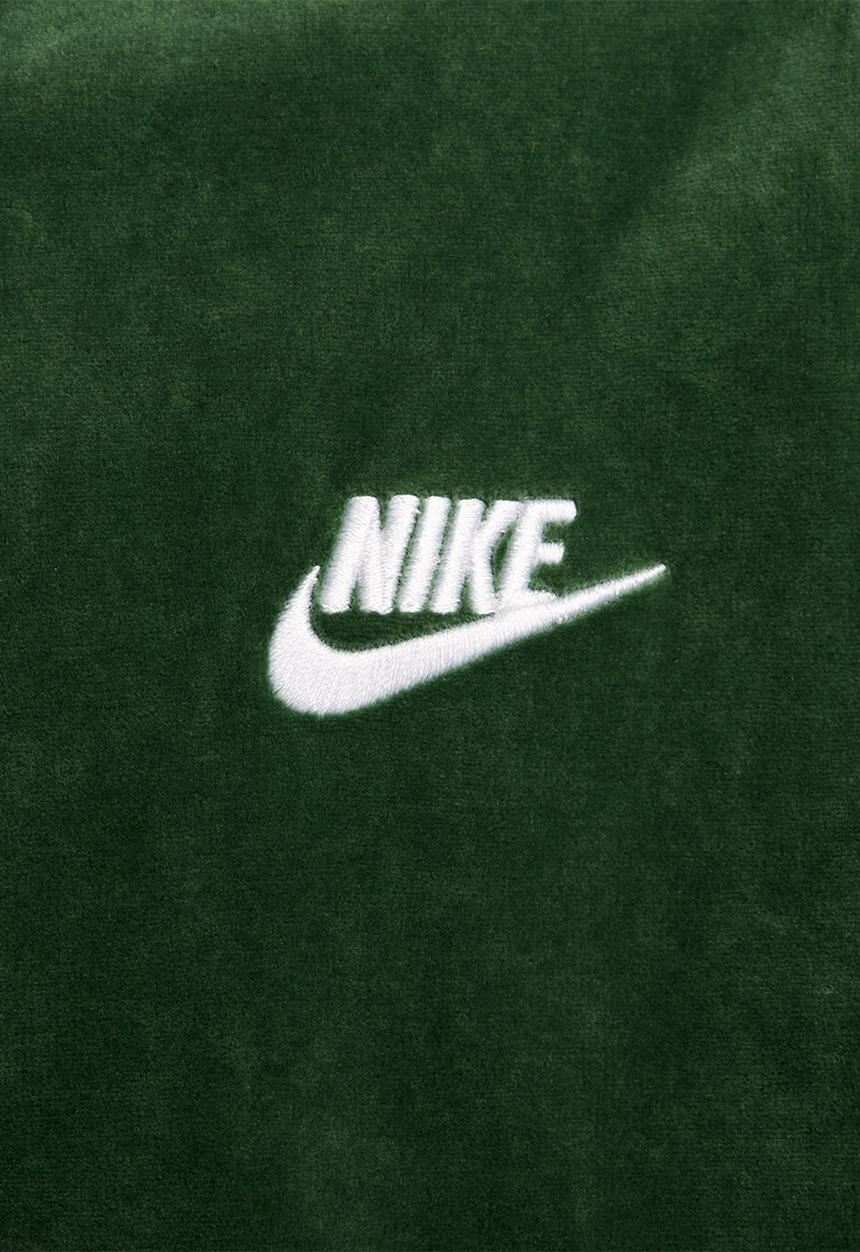 Nike - Club velour jacket - green 