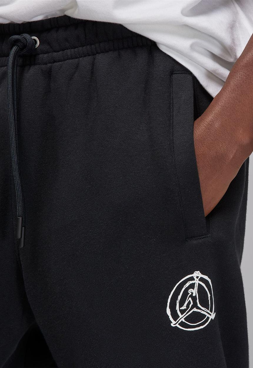 Nike - Jordan flt artst flc pant - black