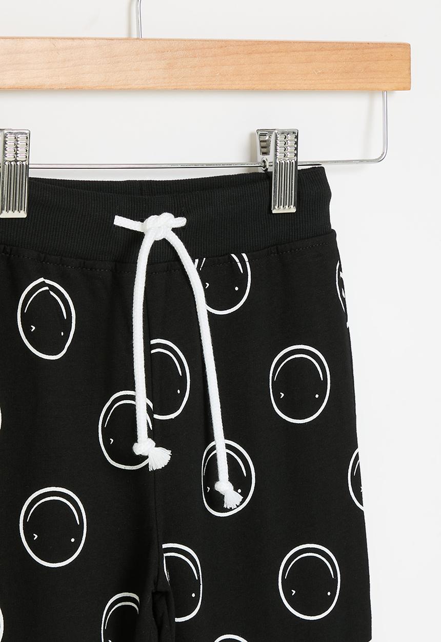 Pop Candy - Printed jogger - black