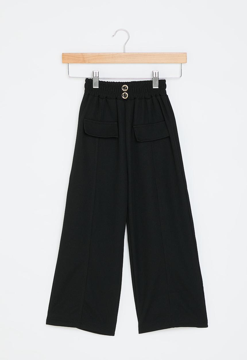 Pop Candy - Wide leg pants - black