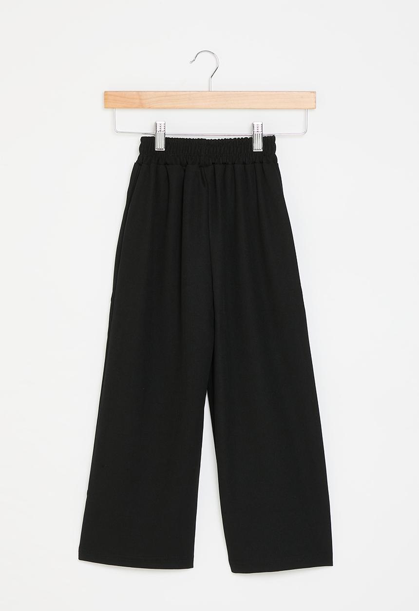 Pop Candy - Wide leg pants - black