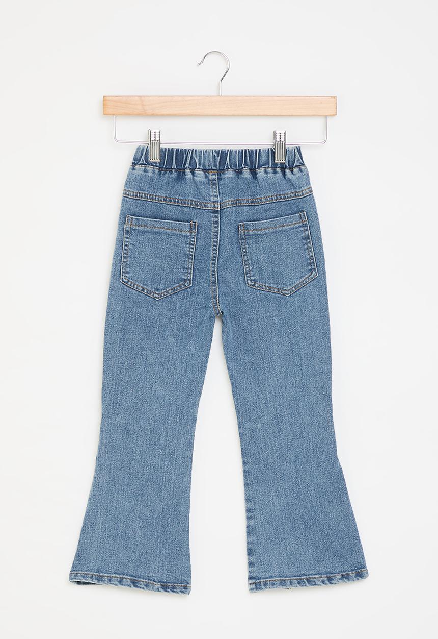 Pop Candy - Jeans with bow detail - light blue
