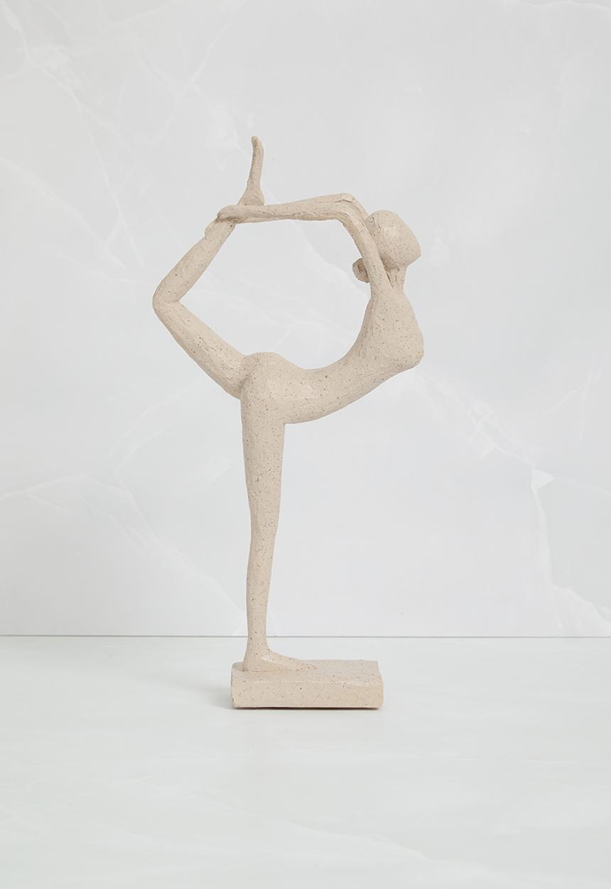 H&S - Yoga Lady Figure - Sand