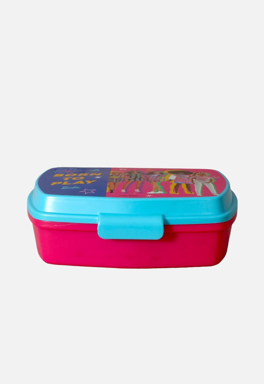 Disney - Barbie lunch box - blue & pink 