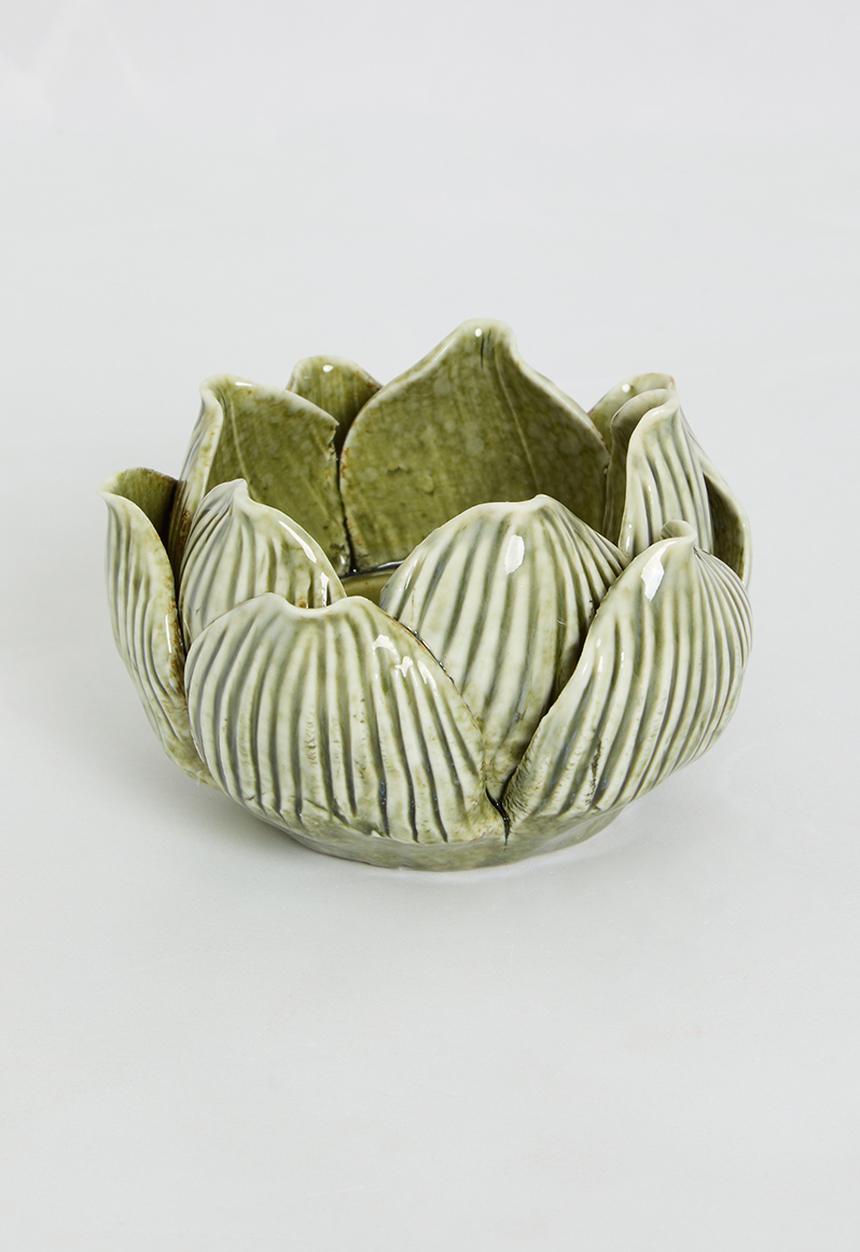 H&S - Arti Tealight Holder - green