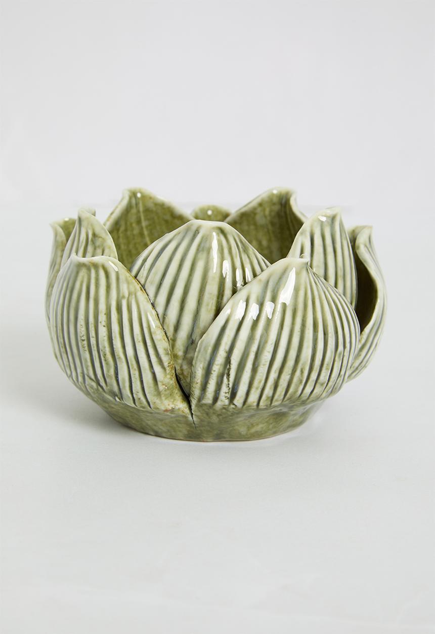 H&S - Arti Tealight Holder - green