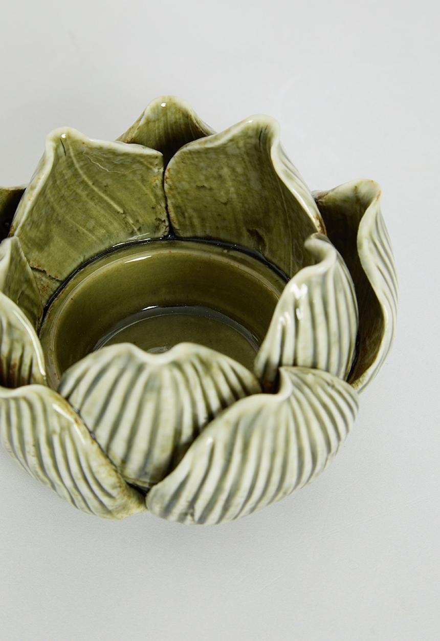 H&S - Arti Tealight Holder - green