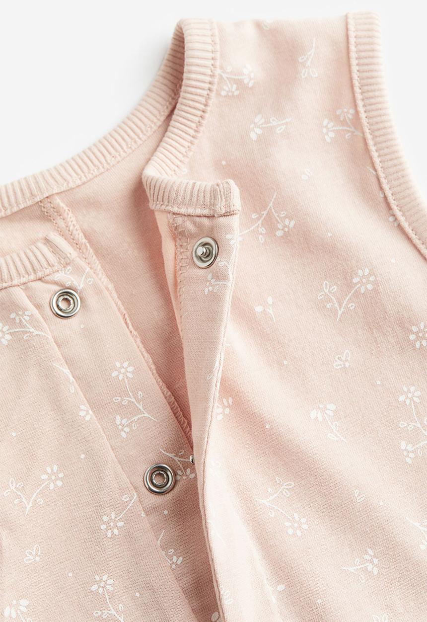 H&M - Cotton romper suit - pink