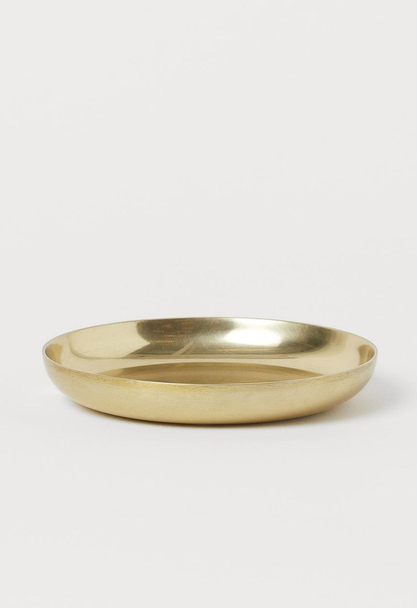 H&M - Metal mini dish - gold