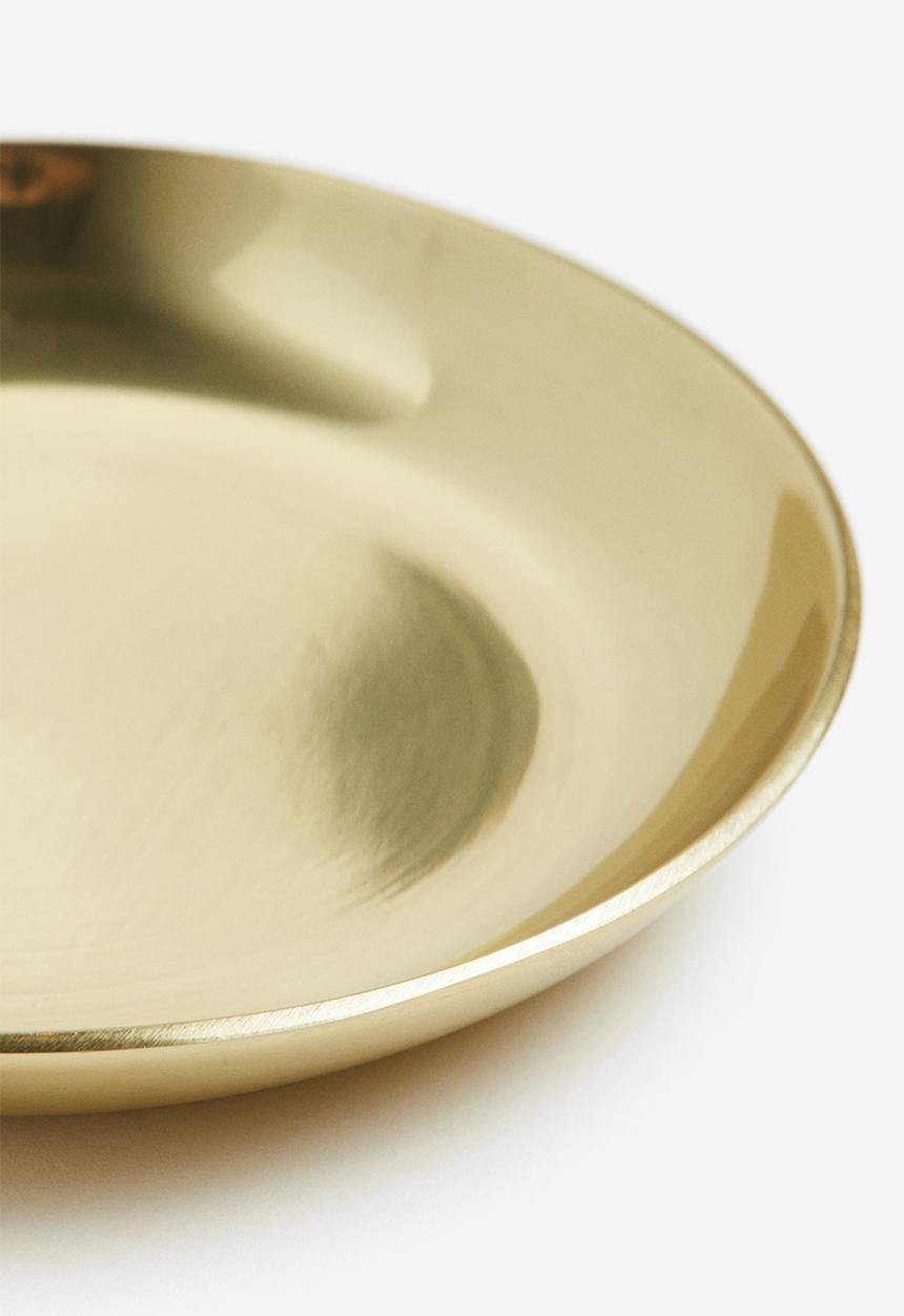 H&M - Metal mini dish - gold