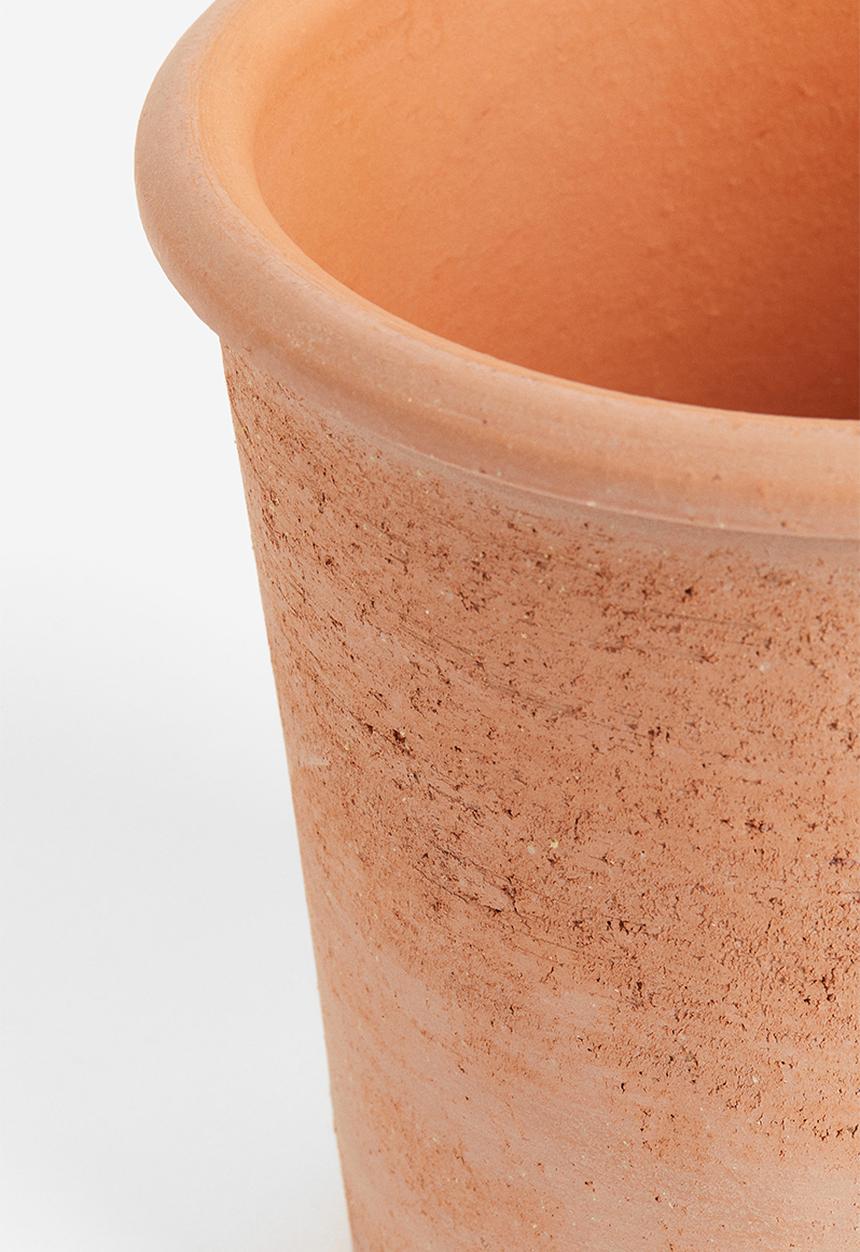 H&M - Terracotta plant pot - orange