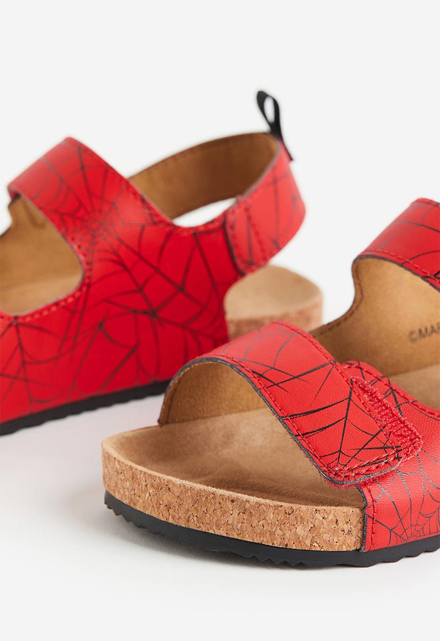 H&M - Motif-detail sandals - red spider-man