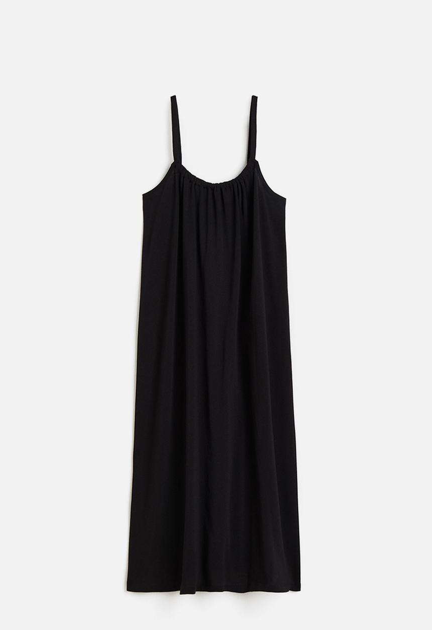 H&M - Oversized jersey dress - black
