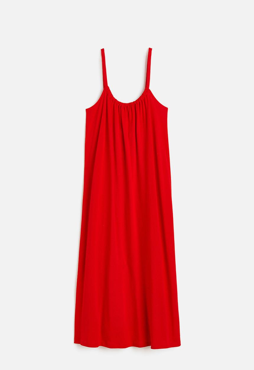 H&M - Oversized jersey dress - red