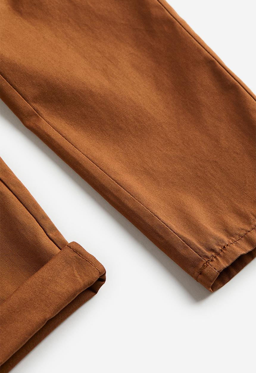H&M - Twill chinos - brown