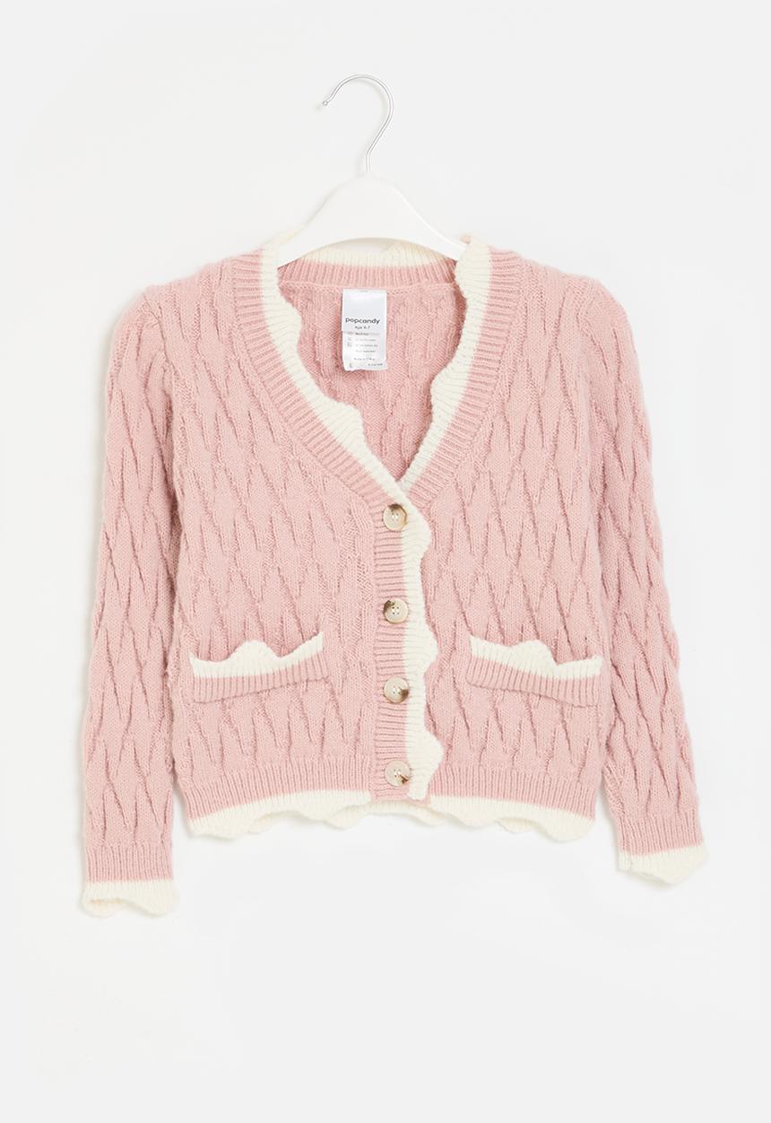 Pop Candy - Cardigan with pockets - pink