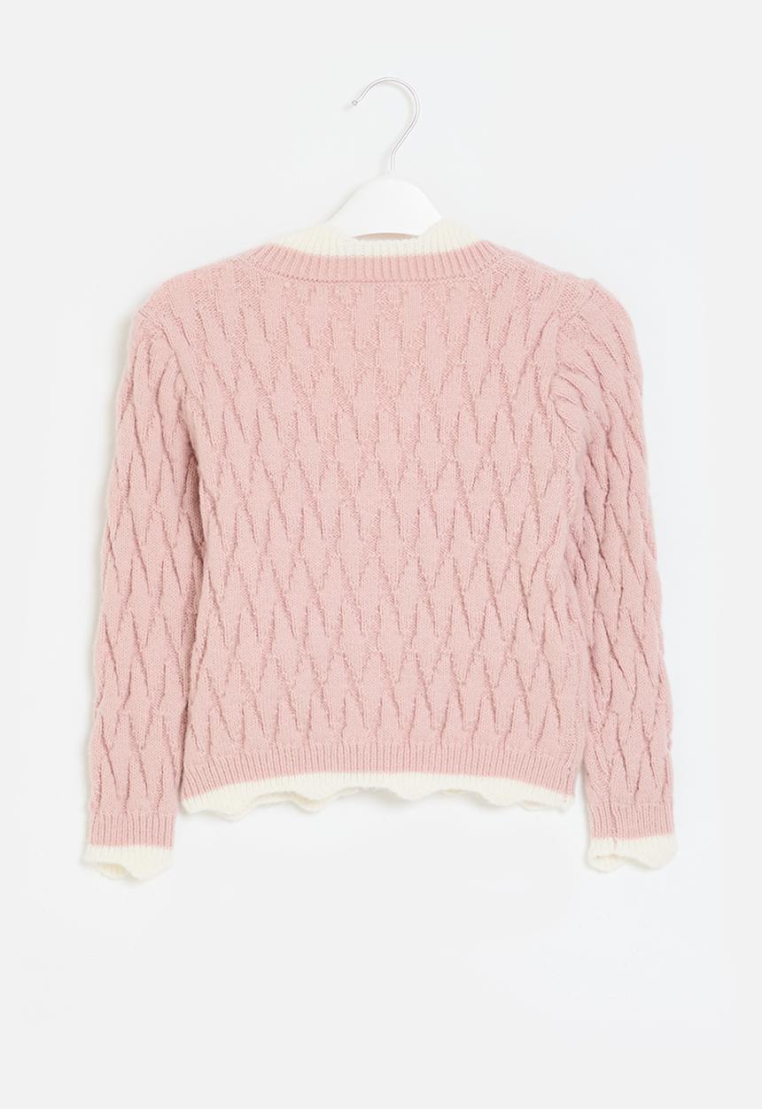 Pop Candy - Cardigan with pockets - pink