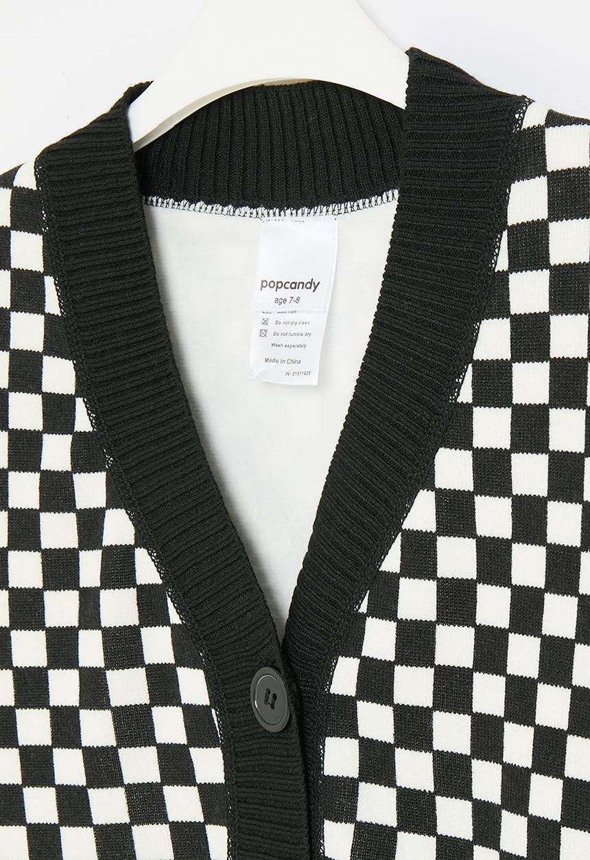 Pop Candy - Oversized cardigan - black & white