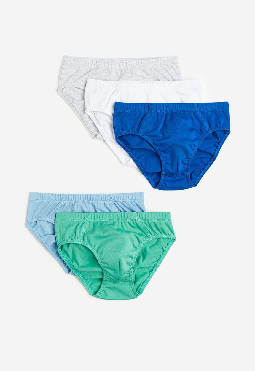 H&M - 5-Pack cotton boys’ briefs - multi