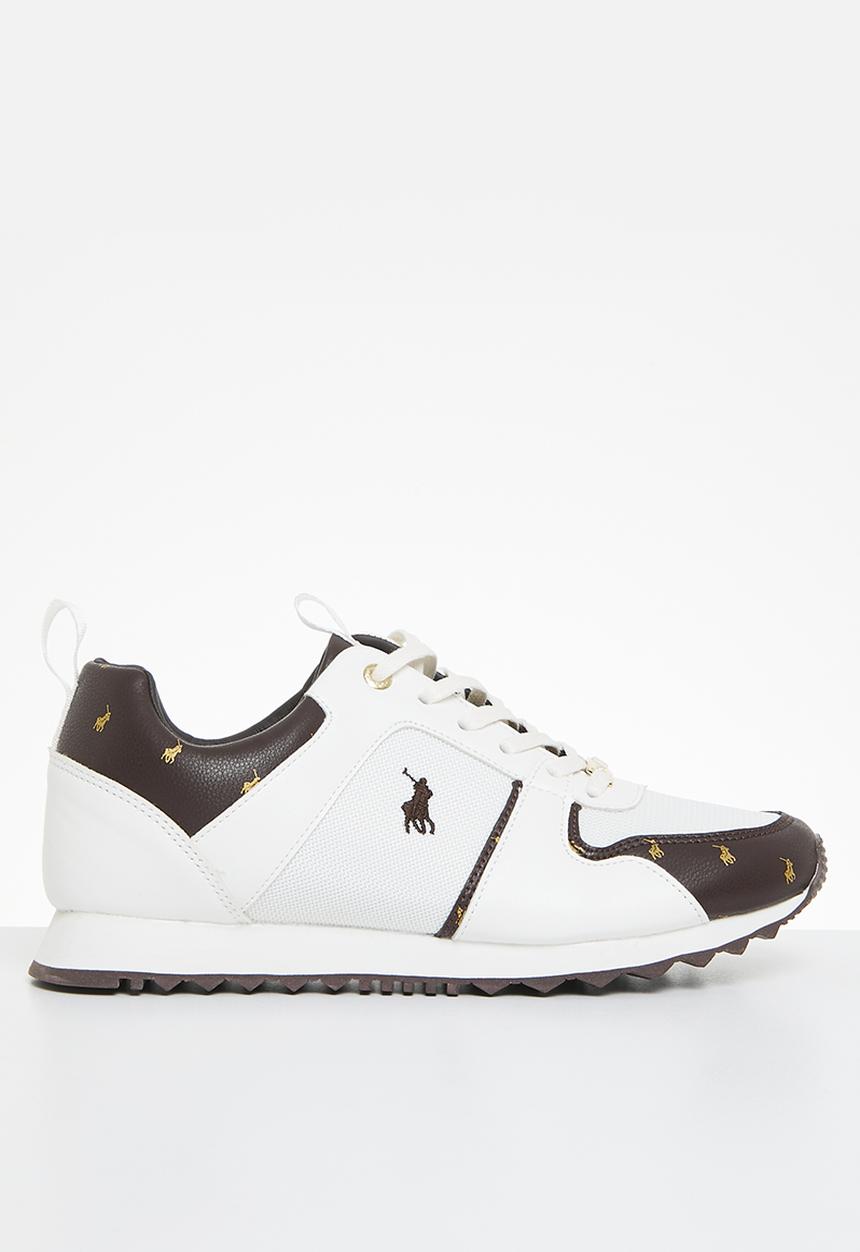 POLO - Monogram Lifestyle Sneaker - Brown & White
