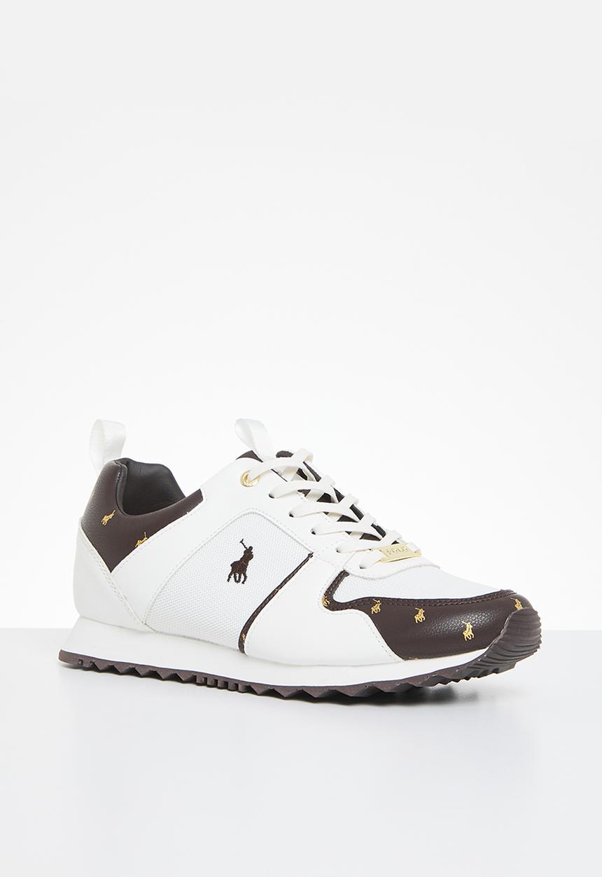 POLO - Monogram Lifestyle Sneaker - Brown & White