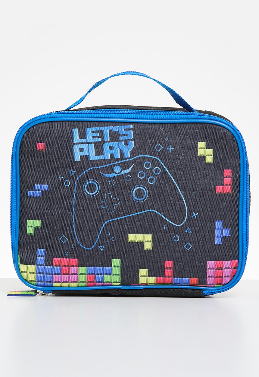 Pop Candy - Go & be u gamer lunch bag - black