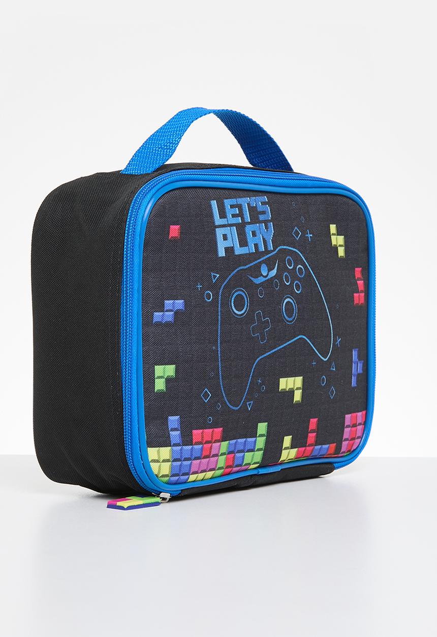 Pop Candy - Go & be u gamer lunch bag - black