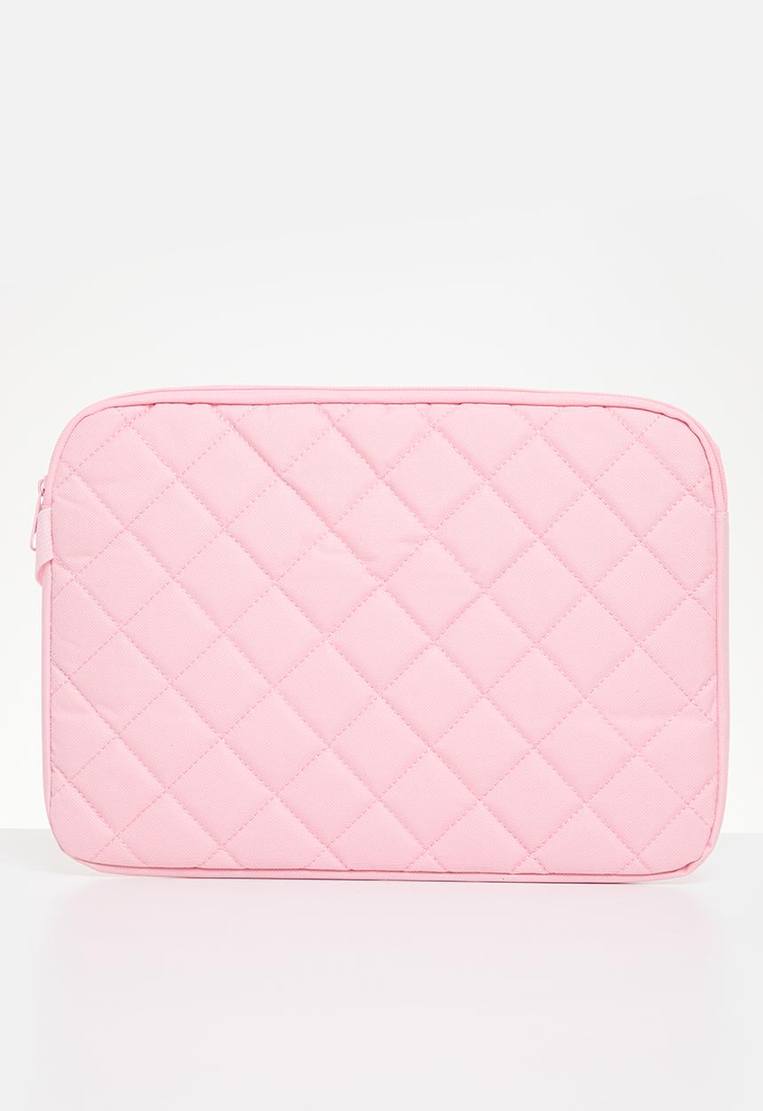 Pop Candy - Waffle effect laptop bag - pink