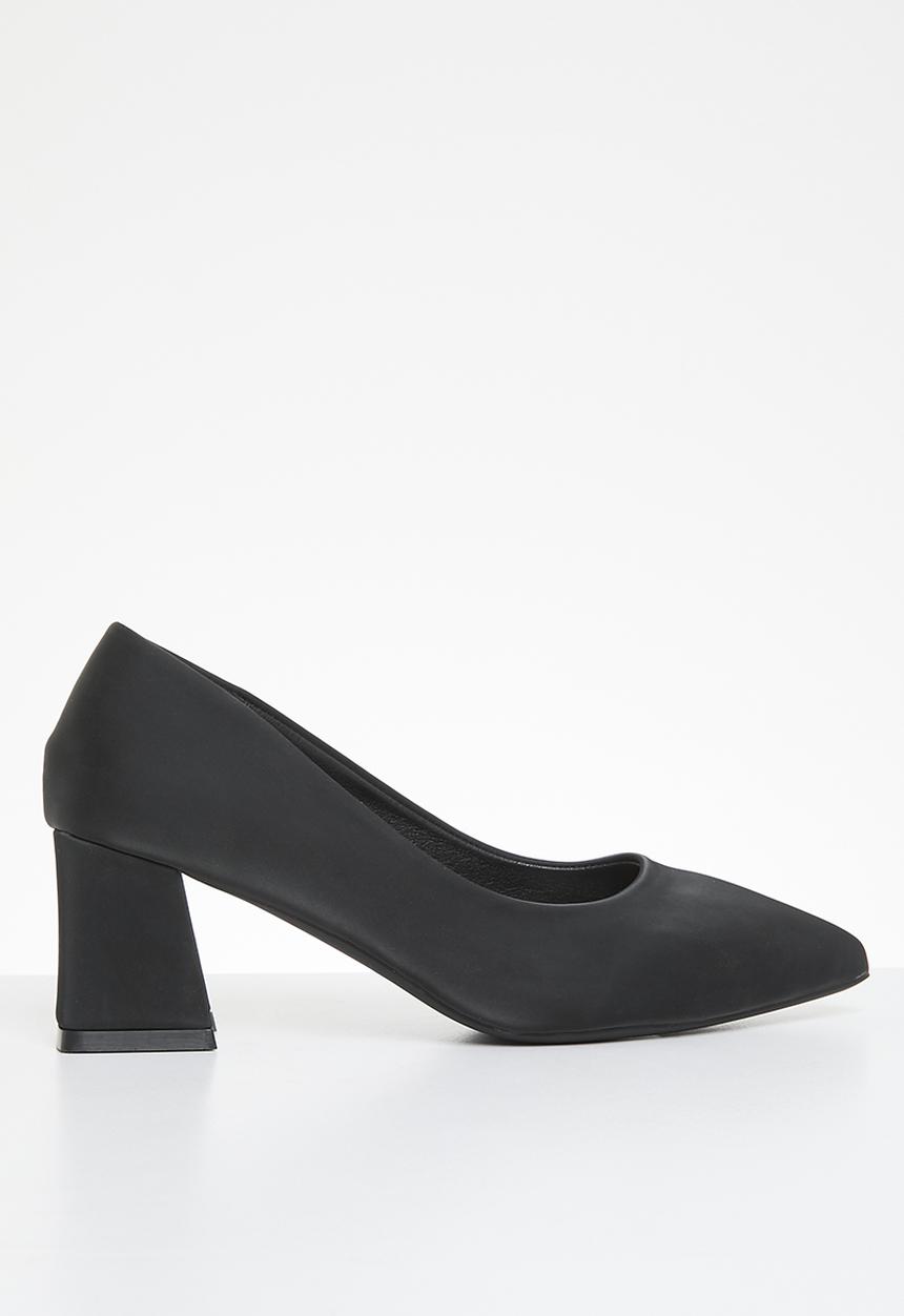 edit - Zandi block heel - black